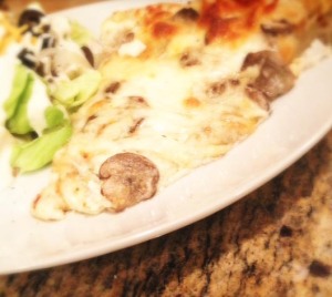 truffle mushroom pizza